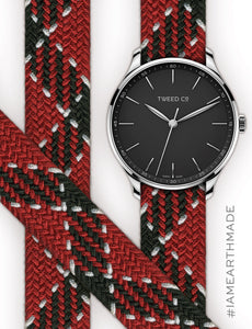 Wrist warriors: Conquer the fashion battlefield with Tweed Co. watches.