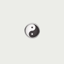 YIN YANG Charm - Steel